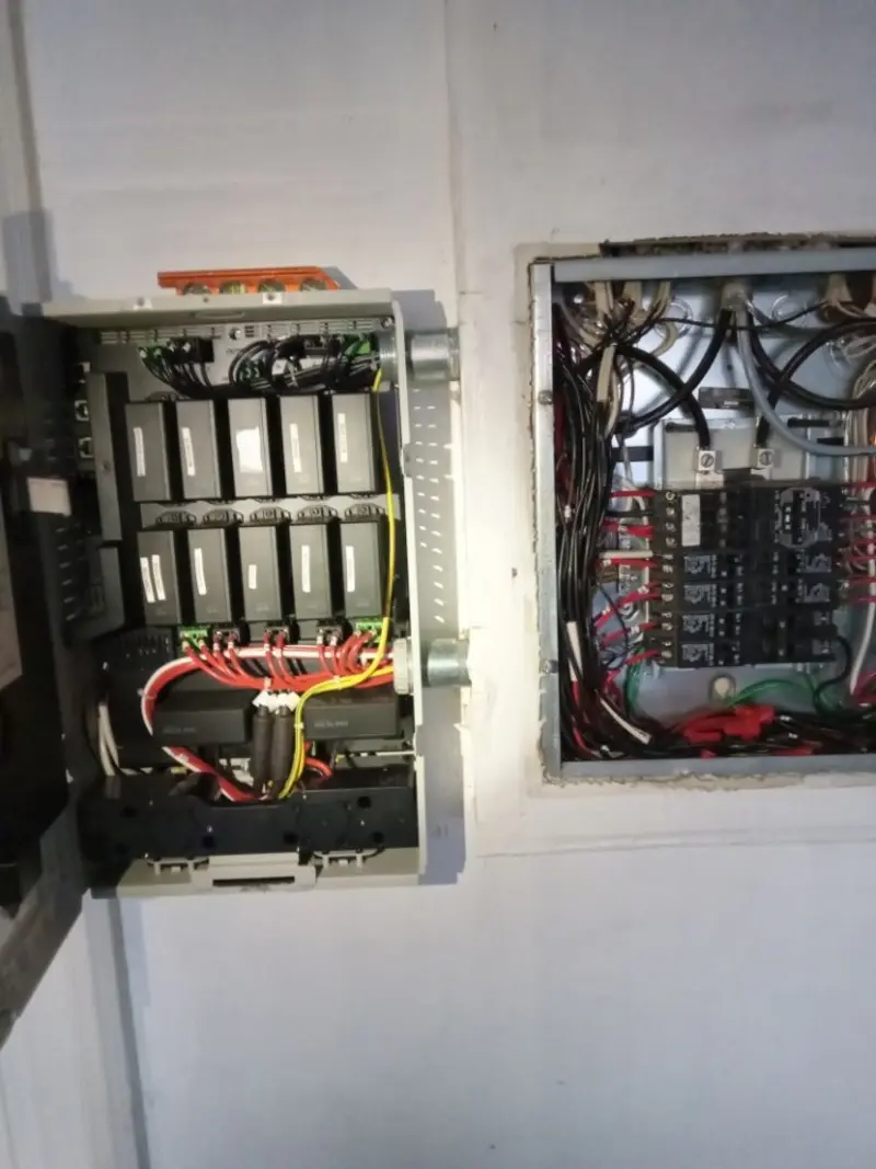 Electrical panel upgrade completed for Indoor Lighting Installation in Nevada